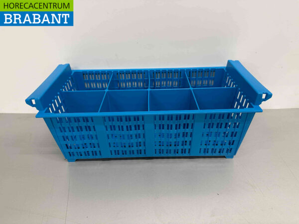 Cutlery basket Cutlery carrier basket 8 compartments Horeca