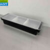 HCB Ingredient Holder Ingredient Tray Garnish Unit with 3 bins 49.5 cm Horeca - Image 2