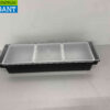 HCB Ingredient Holder Ingredient Tray Garnish Unit with 3 bins 49.5 cm Horeca - Image 4