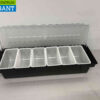HCB Ingredient Holder Ingredient Tray Garnish Unit with 6 trays 49.5 cm Horeca - Image 5