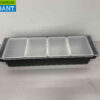 HCB Ingredient holder Ingredient tray Garnish unit with 4 trays 49.5 cm Horeca - Image 5