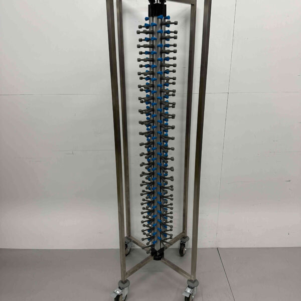 HCB Collapsible Plate Stacker Plate Rack 84 plates Catering