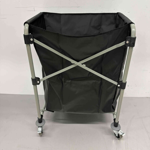 HCB Collapsible Laundry Bag Trolley Linen Bag Trolley Laundry Trolley 150 liters Hospitality