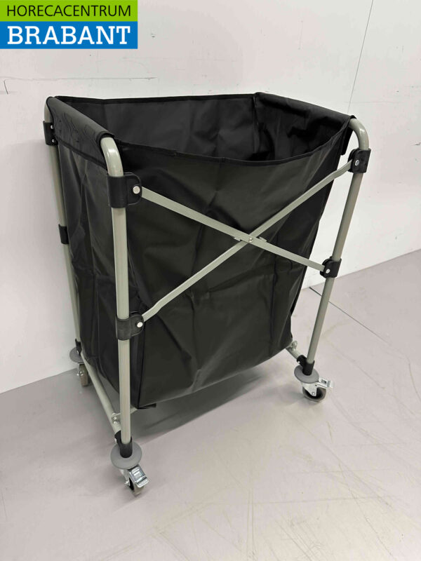 HCB Collapsible Laundry Bag Trolley Linen Bag Trolley Laundry Trolley 150 liters Hospitality - Image 3