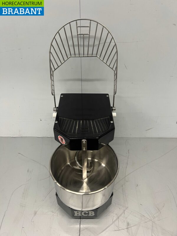 Stainless steel HCB Spiral kneader dough mixer 8 liters Black 230V Horeca - Image 4