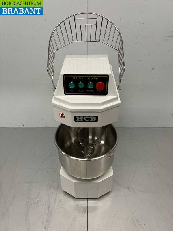 Stainless steel HCB Spiral kneader dough mixer dough mixer 20 liters 230V Horeca - Image 4