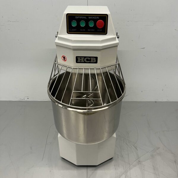 Stainless steel HCB Spiral kneader dough mixer dough mixer 40 liters 230V Horeca