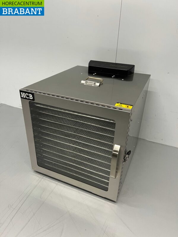 Stainless steel HCB Food Dryer Drying machine Fruit Dryer 12 shelves 230V Horeca - Image 2
