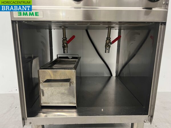 Stainless steel Emme Double Fryer Fryer 2 x 10 liters 400V Horeca - Image 5