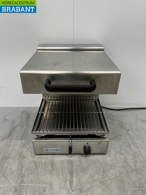 Stainless steel Tecnoinox Salamander grill 40 cm 230V Horeca