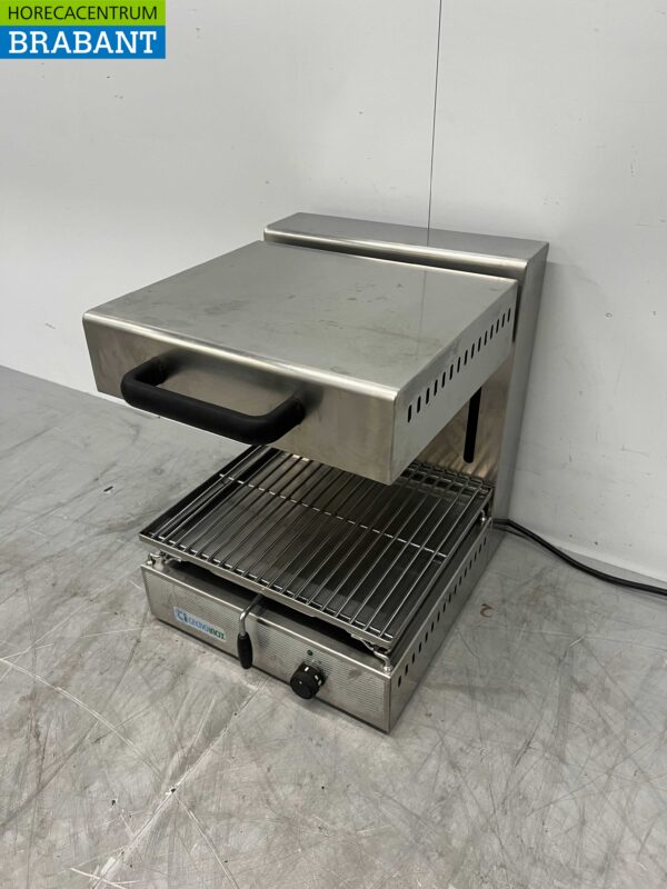 Stainless steel Tecnoinox Salamander grill 40 cm 230V Horeca - Image 2