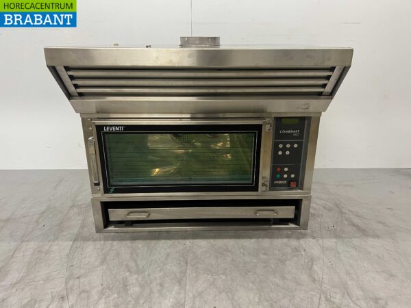 Stainless steel Leventi Combimat DGT Combisteamer Steamer Oven Steam function 60/40 cm 230V Horeca