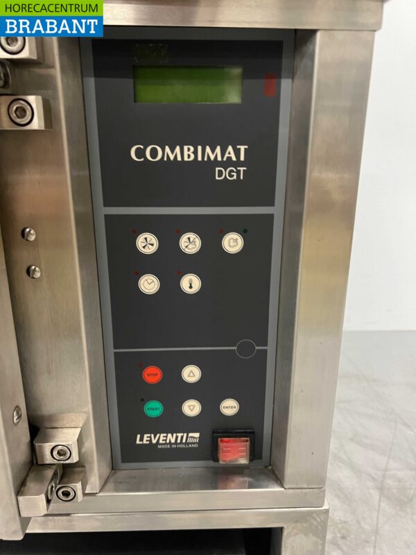 Stainless steel Leventi Combimat DGT Combisteamer Steamer Oven Steam function 60/40 cm 230V Horeca - Image 5
