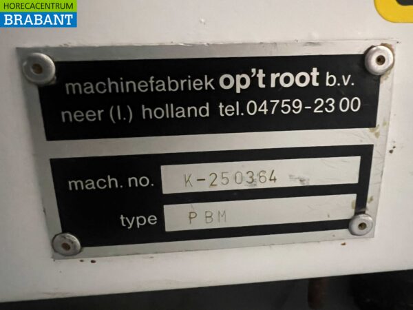 Op 't Root Buns machine Bun bread machine 230V Bakery - Image 5