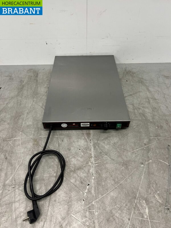 Stainless steel CaterChef Hot plate Hot plate Rechaud 40 x 60 cm 230V Horeca
