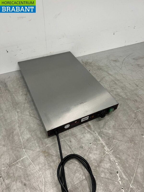 Stainless steel CaterChef Hot plate Hot plate Rechaud 40 x 60 cm 230V Horeca - Image 3