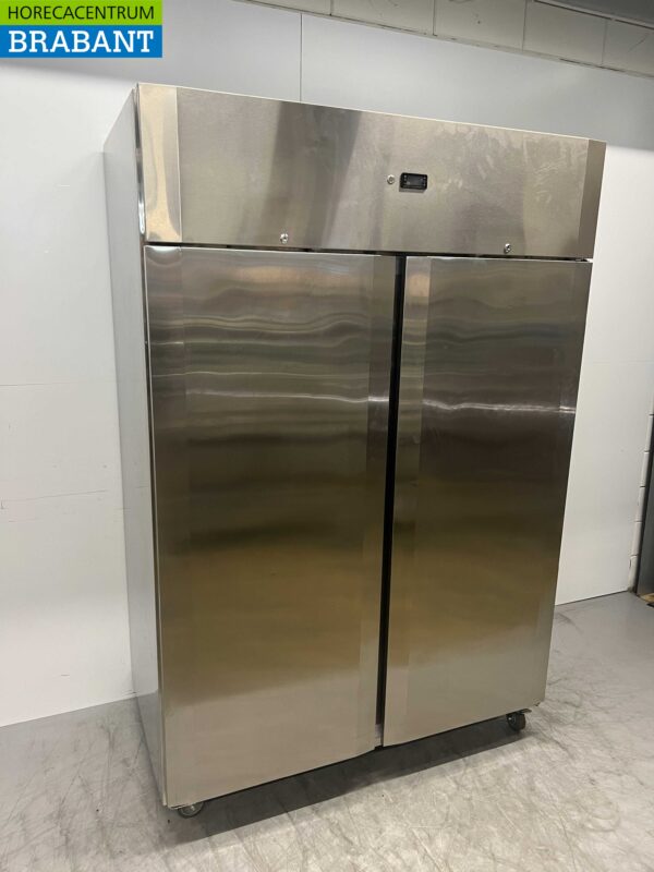 Stainless steel CoolHead Double-door 2-door Freezer Freezer 1255 liters 230V Horeca - Image 3