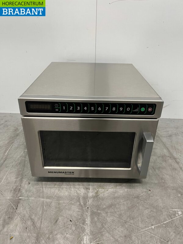 Stainless steel Menumaster DEC21E2 Microwave 2100 watts 230V Horeca