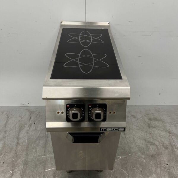 Stainless steel Olis Induction cooktop 2 burners 10 kW 400V 40 cm 900-line Horeca