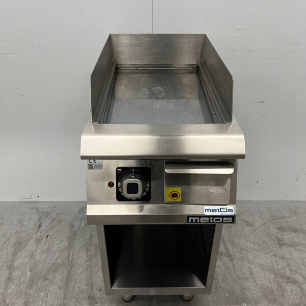 Stainless steel Olis Chrome Mirror Griddle Griddle 40 cm 400V Horeca