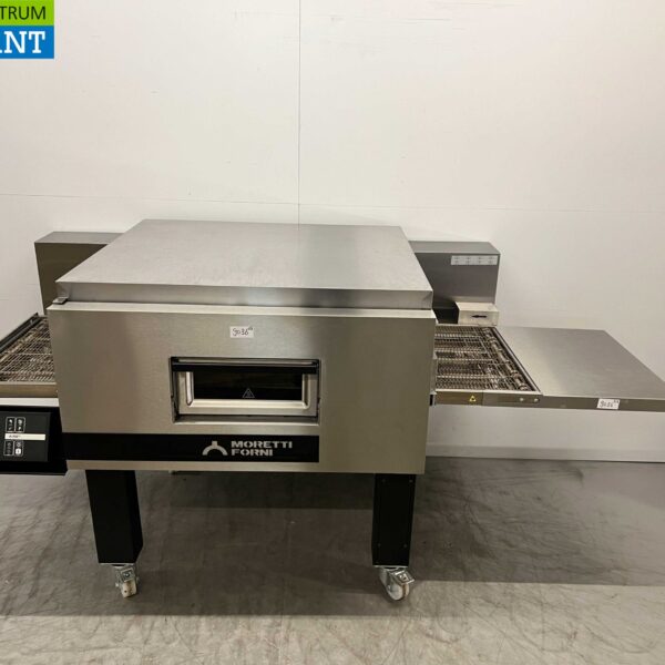Stainless steel Moretti TT96E Tunnel oven Belt oven Conveyor pizza oven 400V Bj. 2022 Hospitality