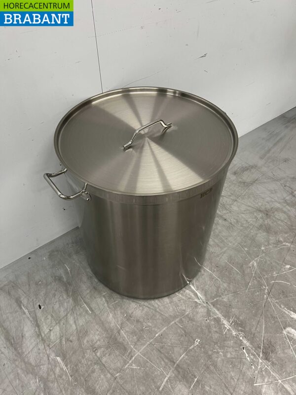 Stainless steel Soup Pan Cooking Pan Induction 55 x 60 cm 140 liters Horeca - Image 3