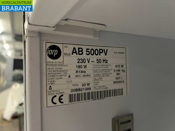 Iarp Refrigerator Cooling 521 liters 230V Horeca - Image 5