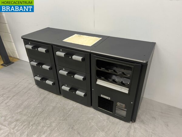 Gamko Backbar Bar Cooler Bottle Nest 5 Drawers 170.5 cm Catering - Image 2