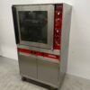 Stainless steel Mobile Franke Bake-off oven with proofing cabinet 60/40 cm 400V Horeca - Image 2