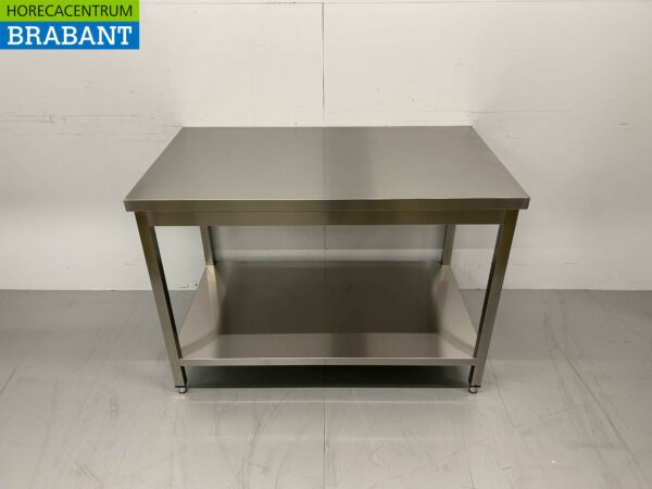 Stainless Steel Work Table Basic-line 120 x 70 x 85 cm Catering