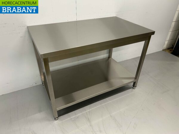 Stainless Steel Work Table Basic-line 120 x 70 x 85 cm Catering - Image 3