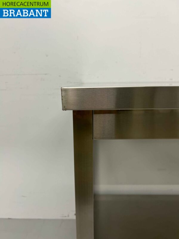 Stainless Steel Work Table Basic-line 120 x 70 x 85 cm Catering - Image 4