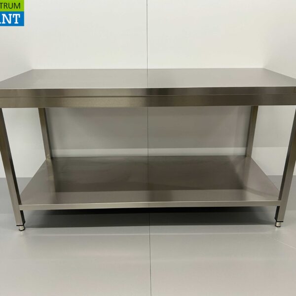 Stainless Steel Work Table Basic-line 160 x 70 x 85 cm Catering