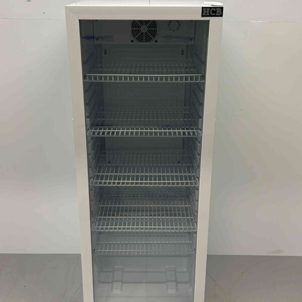 Glass door refrigerator Beverage refrigerator Glass door 248 liters 230V Horeca