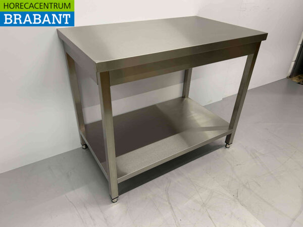 Stainless steel HCB Work Table Basic-line 100 x 60 x 85 cm Catering - Image 2