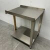Stainless steel draining table tbv pass through dishwasher 70 cm Horeca - Image 2