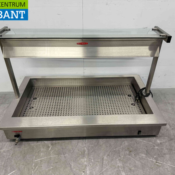 Stainless steel Scholl Bain marie 3 x 1/1 230V Horeca