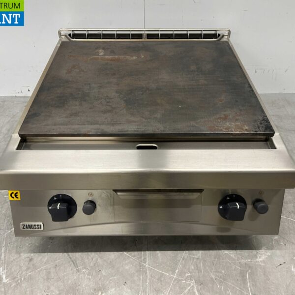 Stainless steel Zanussi griddle griddle 80 cm GAS Horeca