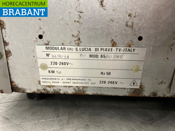 Stainless steel Modular Bain marie 1/1 GN 230V Horeca - Image 5