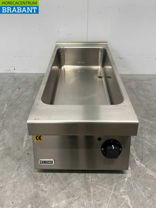 Stainless steel Zanussi Bain marie 1/1 + 1/3 GN 230V Horeca