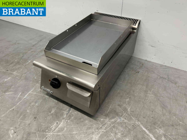 Stainless steel Mareno Grill Plate Baking tray 40 cm 400V Horeca - Image 4
