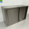Stainless steel Wall Cabinet Premium-line 2 Sliding Doors 100 cm Catering - Image 3