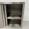 Stainless steel Wall Cabinet Premium-line 2 Sliding Doors 100 cm Catering - Image 4