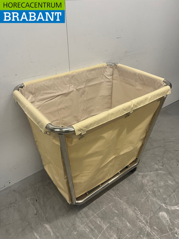 Saro stainless steel Laundry trolley Service trolley 90 cm Catering - Image 3