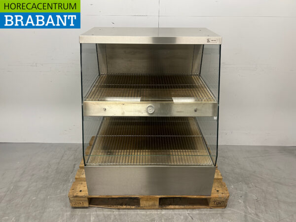 Ubert stainless steel Heat Display Case Heat Display Case 90 cm 230V Horeca