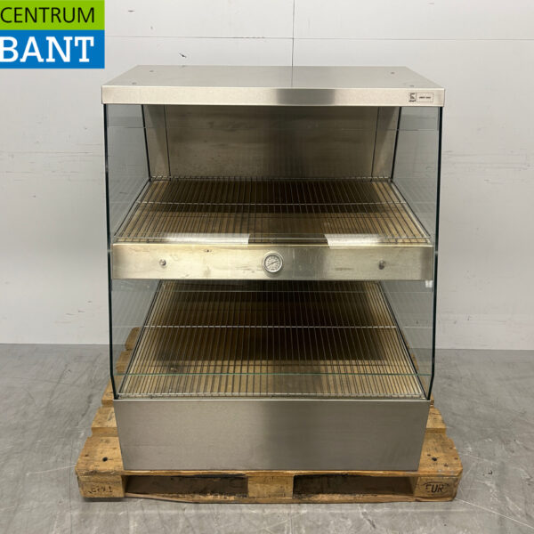 Ubert stainless steel Heat Display Case Heat Display Case 90 cm 230V Horeca