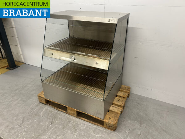 Ubert stainless steel Heat Display Case Heat Display Case 90 cm 230V Horeca - Image 2