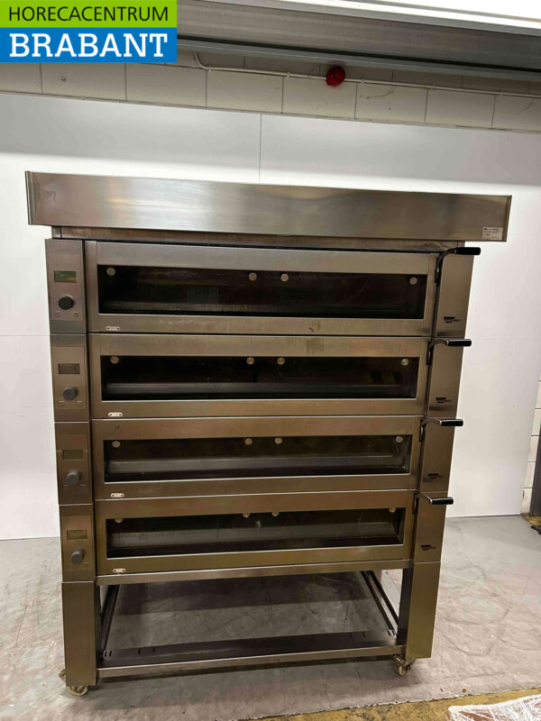 Stainless steel Wiesheu EBO 128 Deckoven Store oven Floor oven 4 layer 400V Horeca