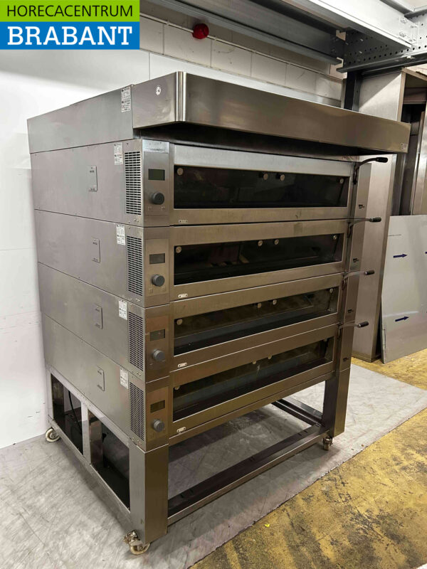Stainless steel Wiesheu EBO 128 Deckoven Store oven Floor oven 4 layer 400V Horeca - Image 3