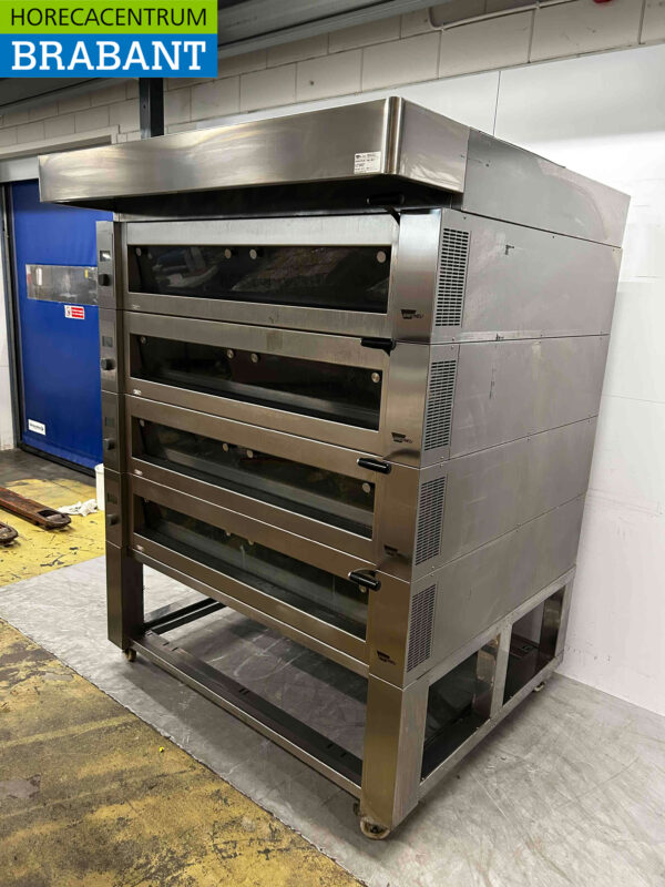 Stainless steel Wiesheu EBO 128 Deckoven Store oven Floor oven 4 layer 400V Horeca - Image 2